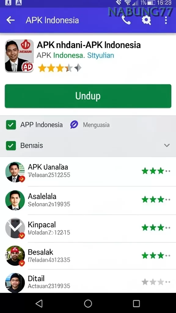 Cuplikan layar 9ZKGAMES — aktivitas