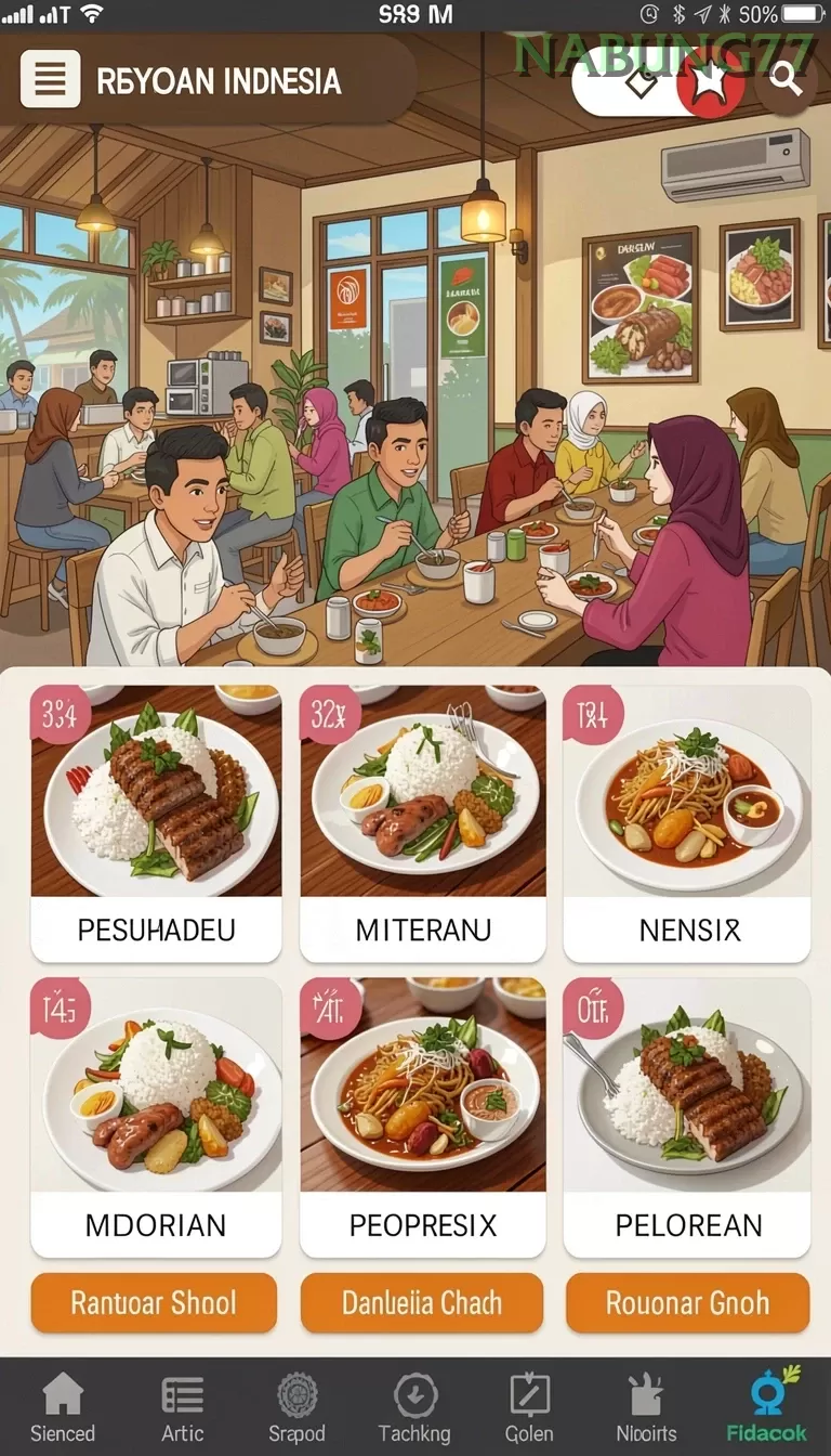 Cuplikan layar EVENTS — pengaturan akun
