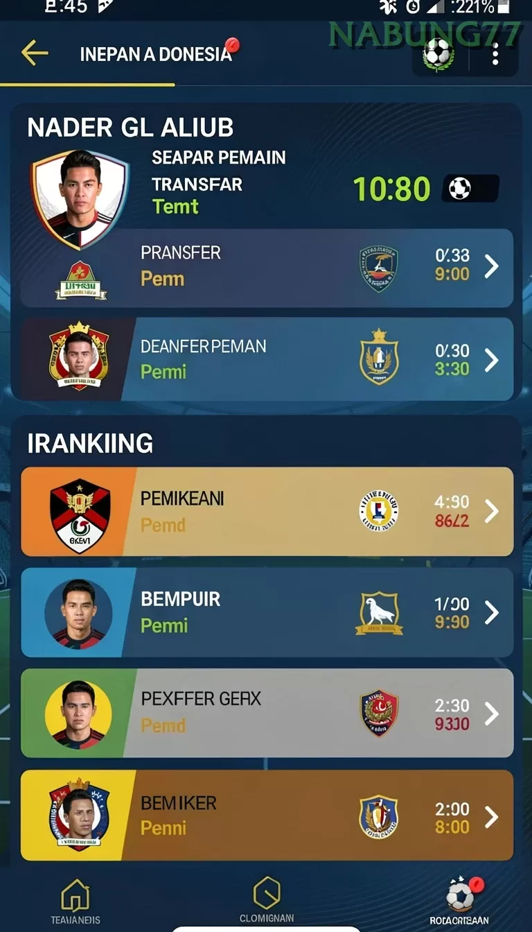 Cuplikan layar FB168 — halaman utama