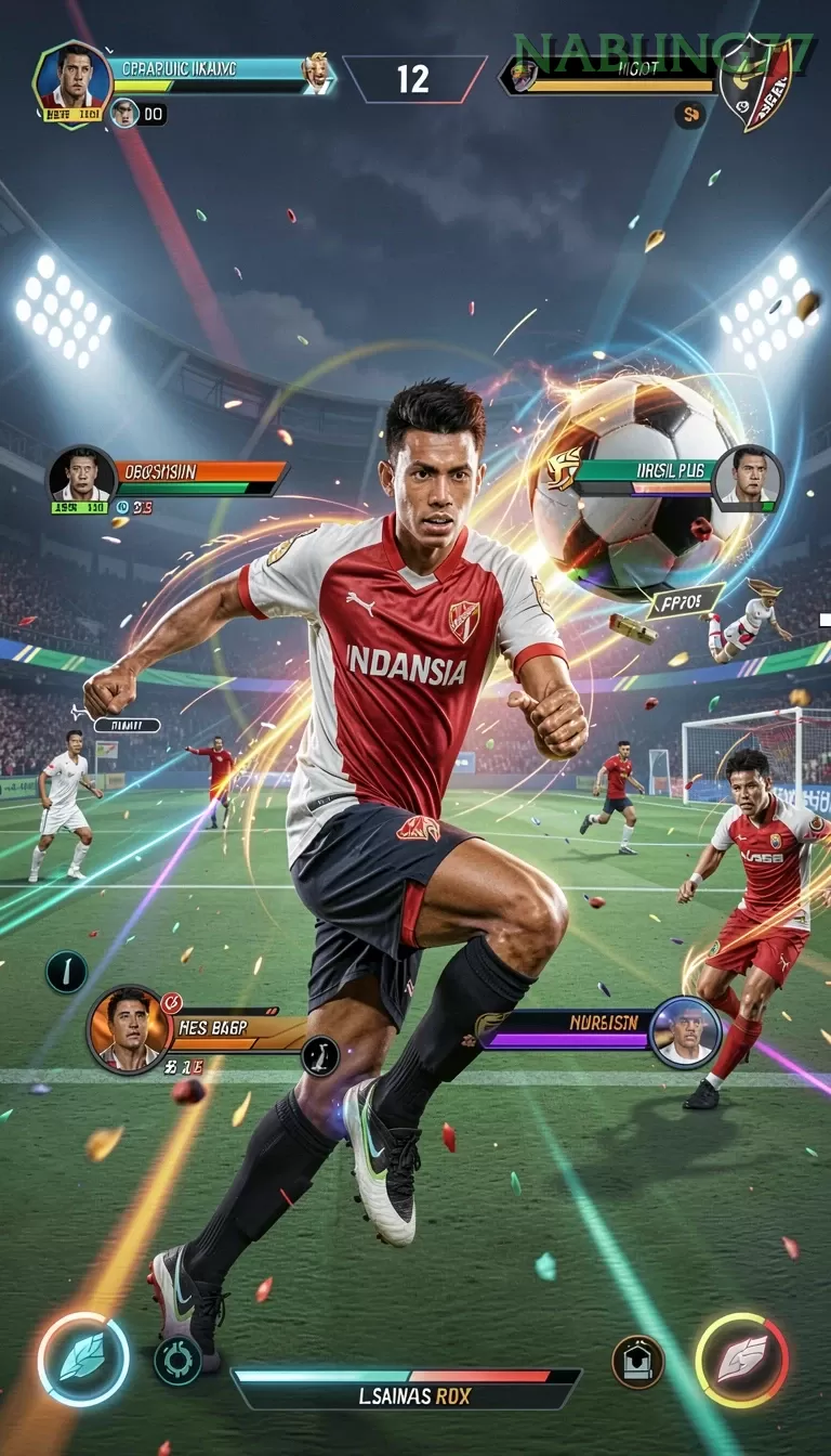 Cuplikan layar EVENTS — menu navigasi