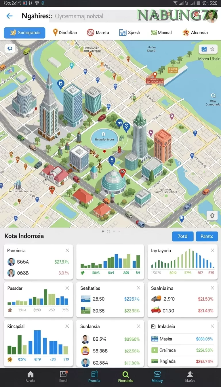Cuplikan layar EVENTS — aktivitas
